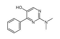 2-(dimethylamino)-4-phenylpyrimidin-5-ol Structure
