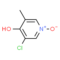 4-Pyridinol,3-chloro-5-methyl-,1-oxide Structure