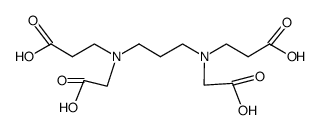 1,3-propanediamine-N,N'-diacetate-N,N'-di-3-propionic acid Structure