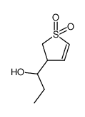 4-(1-hydroxypropyl)-2-sulfolene结构式