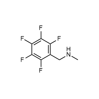 n-Methyl-1-(perfluorophenyl)methanamine Structure