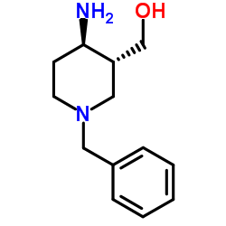 TRANS-4-AMINO-1-BENZYL-3-HYDROXYMETHYL PIPERIDINE picture