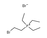 triethyl-(2-bromo-ethyl)-phosphonium, triethyl-(β-bromo-ethyl)-phosphonium bromide结构式
