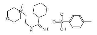 N-cyclohexyl-N'-2-morpholinoethyl-carbodiimide-methyl-4-toluolsulfonate结构式