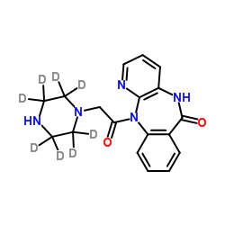 N-Desmethyl Pirenzepine-d8结构式