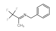 N-(1-TRIFLUOROMETHYL-ETHYLIDENE)BENZYLAMINE Structure