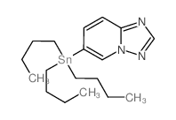 tributyl([1,2,4]triazolo[1,5-a]pyridin-6-yl)stannane结构式