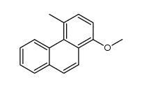 1-methoxy-4-methylphenanthrene Structure