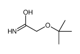 2-[(2-methylpropan-2-yl)oxy]acetamide结构式