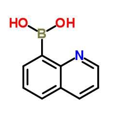 8-Quinolineboronic acid structure