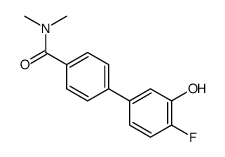 4-(4-fluoro-3-hydroxyphenyl)-N,N-dimethylbenzamide结构式