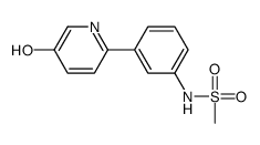 N-[3-(5-hydroxypyridin-2-yl)phenyl]methanesulfonamide Structure