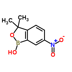 3,3-Dimethyl-6-nitro-2,1-benzoxaborol-1(3H)-ol picture