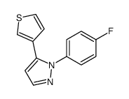 1-(4-FLUOROPHENYL)-5-(THIOPHEN-3-YL)-1H-PYRAZOLE picture