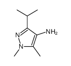 1H-Pyrazol-4-amine,1,5-dimethyl-3-(1-methylethyl)-(9CI) picture