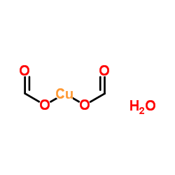 Copper(2+) formate hydrate (1:2:1)结构式