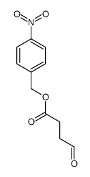 (4-nitrophenyl)methyl 4-oxobutanoate结构式