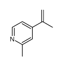 2-methyl-4-prop-1-en-2-ylpyridine Structure