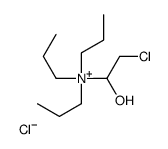 (2-chloro-1-hydroxyethyl)-tripropylazanium,chloride结构式
