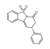 (S)-9-phenyl-8,9-dihydro-7H-benzo[4,5]isothiazolo[2,3-a]pyridin-7-one 5,5-dioxide Structure