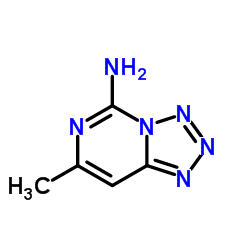 Tetrazolo[1,5-c]pyrimidin-5-amine, 7-methyl- (9CI)结构式