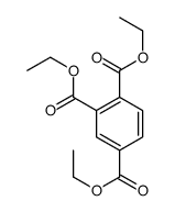 1,2,4-Benzenetris(carboxylic acid ethyl) ester structure