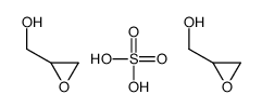 oxiran-2-ylmethanol,sulfuric acid结构式