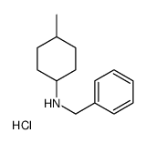 N-Benzyl-4-methylcyclohexanamine hydrochloride (1:1)结构式