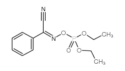 Phosphonic acid,(cyanophenylmethylene)azanyl diethyl ester Structure