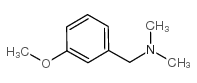3-甲氧基-N,N-二甲基苄胺结构式