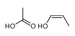 acetic acid,prop-1-en-1-ol Structure