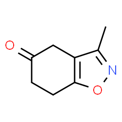 1,2-Benzisoxazol-5(4H)-one,6,7-dihydro-3-methyl-(9CI) structure