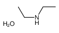 N-ethylethanamine,hydrate结构式