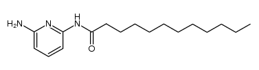 6-amino-2-dodecanoylaminopyridine结构式