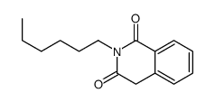 2-hexyl-4H-isoquinoline-1,3-dione结构式
