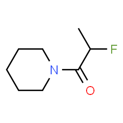 Piperidine, 1-(2-fluoro-1-oxopropyl)- (9CI)结构式