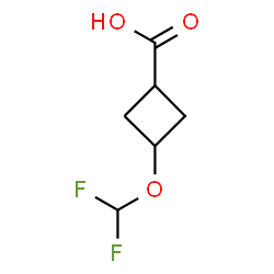 3-(difluoromethoxy)cyclobutane-1-carboxylic acid picture