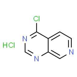 4-Chloropyrido[3,4-d]pyrimidine hydrochloride Structure