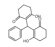 1,1'-dihydroxy-2,2'-(phenylmethylene)bis(cyclohex-1-ene)-3,3'-dione Structure