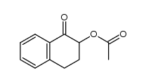 rac-2-acetoxy-3,4-dihydro-2H-naphthalen-1-one Structure