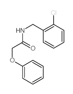 N-[(2-chlorophenyl)methyl]-2-phenoxy-acetamide picture
