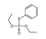 o,o-Diethyl S-phenyl phosphorothioate structure