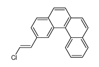 2-(2-chlorovinyl)benzo[c]phenanthrene Structure
