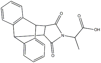 2-(16,18-Dioxo-17-azapentacyclo[6.6.5.0~2,7~.0~9,14~.0~15-,19~]nonadeca-2,4,6,9,11,13-hexaen-1结构式