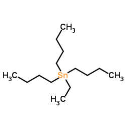 Ethyltributylstannane结构式