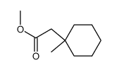 Methyl 1-methylcyclohexaneacetate Structure