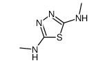 1,3,4-Thiadiazole-2,5-diamine,N,N-dimethyl- (9CI) structure