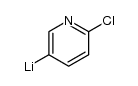 5-lithio-2-chloropyridine Structure