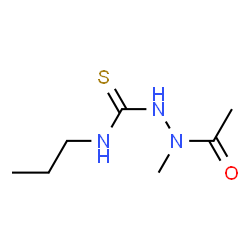 Acetic acid,1-methyl-2-[(propylamino)thioxomethyl]hydrazide picture