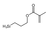 3-silylpropyl 2-methylprop-2-enoate结构式